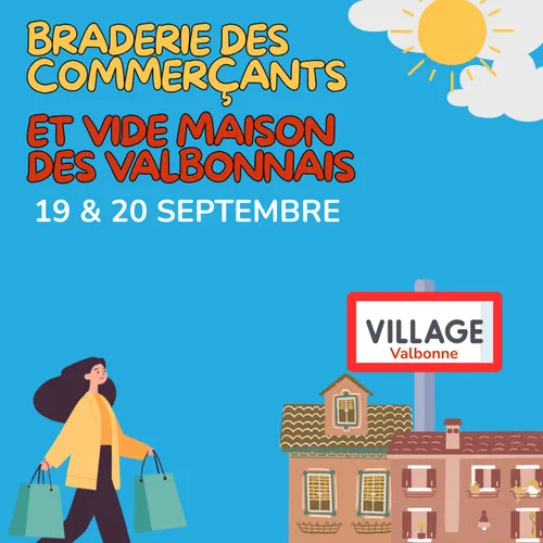Braderie des Commerçants de Valbonne