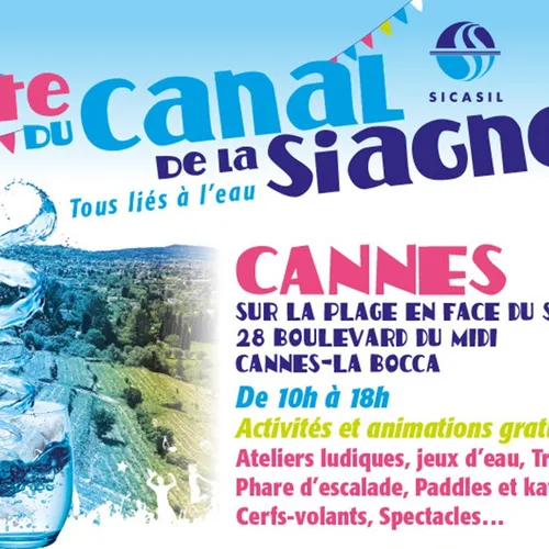 AGENDA : FETE DU CANAL DE LA SIAGNE LE 10/09/22
