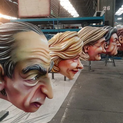 LES CANDIDATS A L'ELECTION PRESIDENTIELLE REPRESENTES SOUS FORME DE...