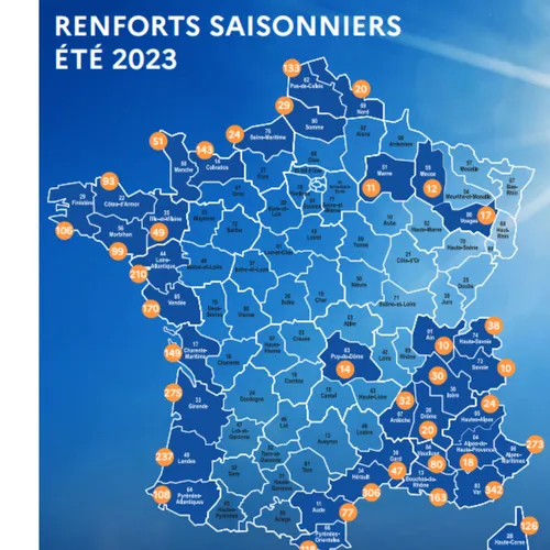 RENFORTS ESTIVAUX : Gérald Darmanin mobilise 273 policiers et...