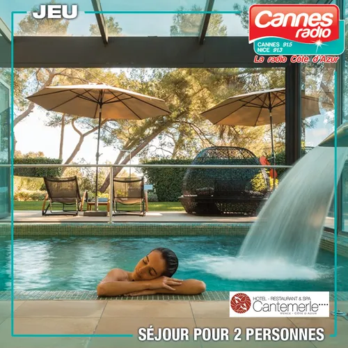 GAGNEZ UNE NUIT POUR 2 PERSONNES AU CANTEMERLE A VENCE