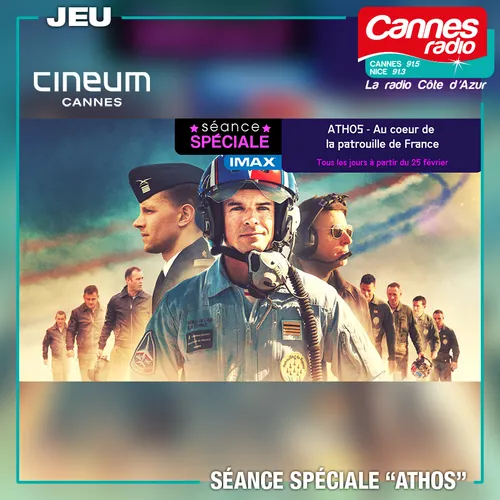 GAGNEZ DES PLACES POUR DES SEANCES IMAX Athos (Patrouille de...