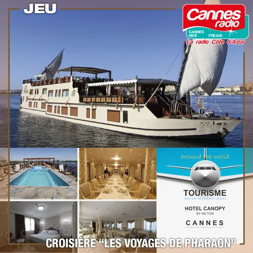 GAGNEZ UNE CROISIÈRE D’EXCEPTION SUR LE NIL POUR 2 PERSONNES