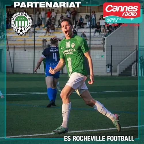 PARTENARIAT CANNES RADIO : L'ES CANNET ROCHEVILLE FOOTBALL