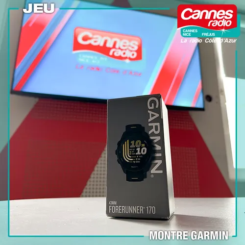 GAGNEZ UNE MONTRE CONNECTEE SPORT & FITNESS DE LA MARQUE GARMIN