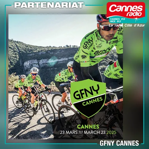 PARTENARIAT CANNES RADIO : 4ÈME ÉDITION DE LA CYCLOSPORTIVE GFNY...