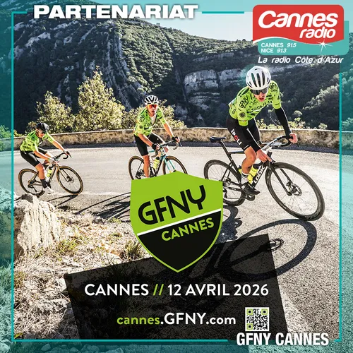 PARTENARIAT CANNES RADIO : LA COURSE GNFY 2026 A CANNES