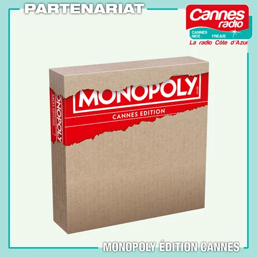 CANNES RADIO PARTENAIRE OFFICIEL DU MONOPOLY CANNES