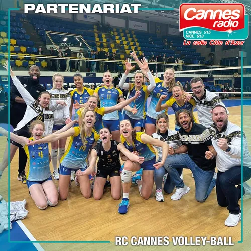 PARTENARIAT CANNES RADIO : RC CANNES VOLLEY-BALL