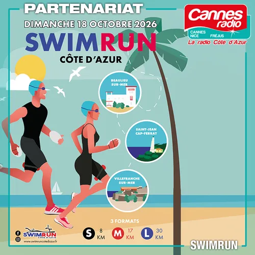 SWIMRUN CÔTE D'AZUR : GAGNEZ VOTRE INSCRIPTION EN SOLO OU DUO