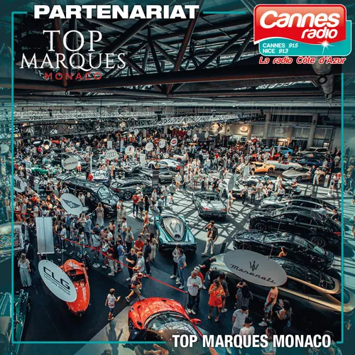 PARTENARIAT CANNES RADIO : "TOP MARQUES" A MONACO