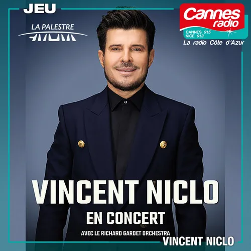 GAGNEZ DES PLACES POUR VINCENT NICLO A LA PALESTRE