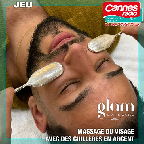 GAGNEZ UN MASSAGE DU VISAGE AVEC DES CUILLERES EN ARGENT CHEZ GLAM...