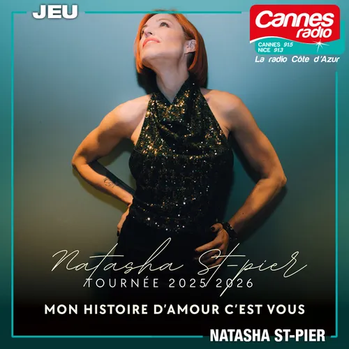 GAGNEZ DES PLACES POUR LE CONCERT DE NATASHA ST PIER A LA PALESTRE