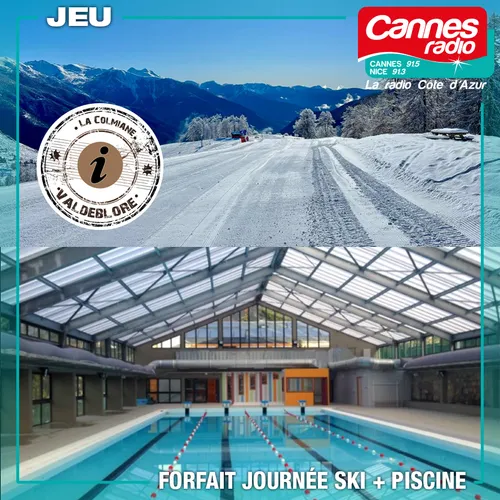 GAGNEZ DES PASS SKI + PISCINE A LA COLMIANE