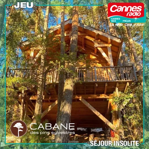 GAGNEZ UN SEJOUR INSOLITE POUR 2 PERSONNES AUX CABANES DES PINS...