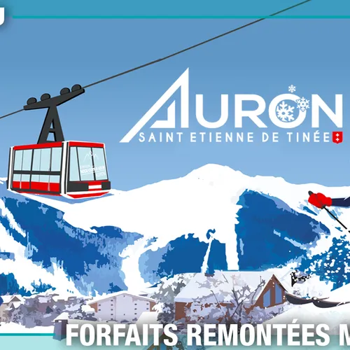 PARTENARIAT CANNES RADIO : GAGNEZ DES FORFAITS A AURON
