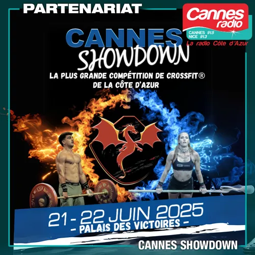 PARTENARIAT CANNES RADIO : CANNES SHOWDOWN 
