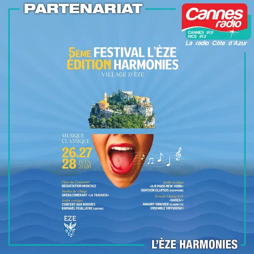 GAGNEZ DES INVITATIONS POUR "L'EZE HARMONIES"