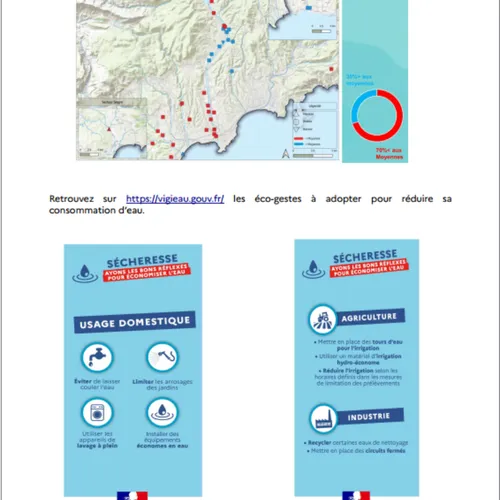 Sécheresse : les Alpes-Maritimes placées en vigilance dès le 1er juin