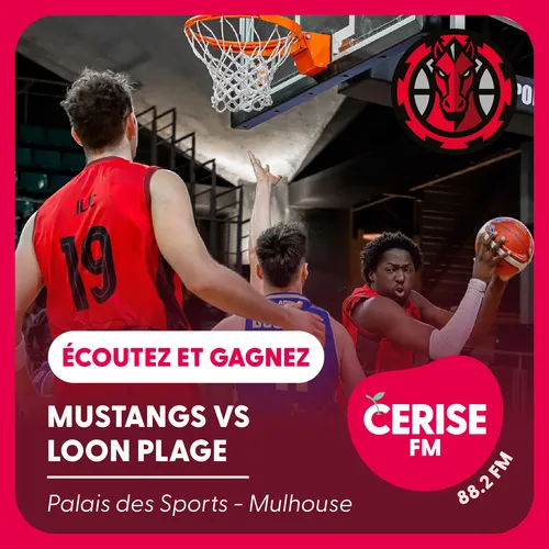 Écoutez Cerise FM et gagnez vos places pour le match Mustangs vs...