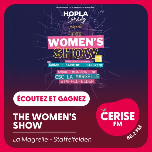 Écoutez Cerise FM et gagnez vos places pour la troisième édition du...