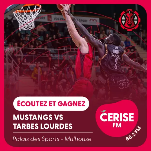 Écoutez Cerise FM et gagnez vos places pour le match Mustangs vs...