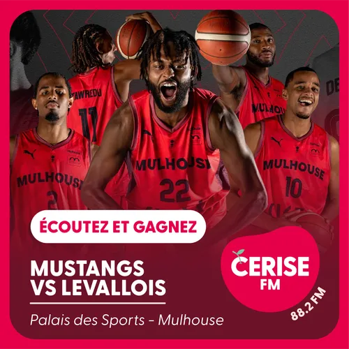 Écoutez Cerise FM et gagnez vos places pour le match Mustangs vs...