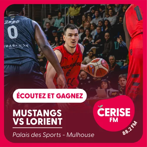 Écoutez Cerise FM et gagnez vos places pour le match Mustangs vs...