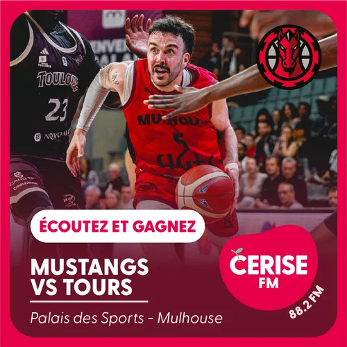 Écoutez Cerise FM et gagnez vos places pour le match Mustangs vs...