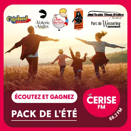 Écoutez Cerise FM et gagnez votre pack de l'été !