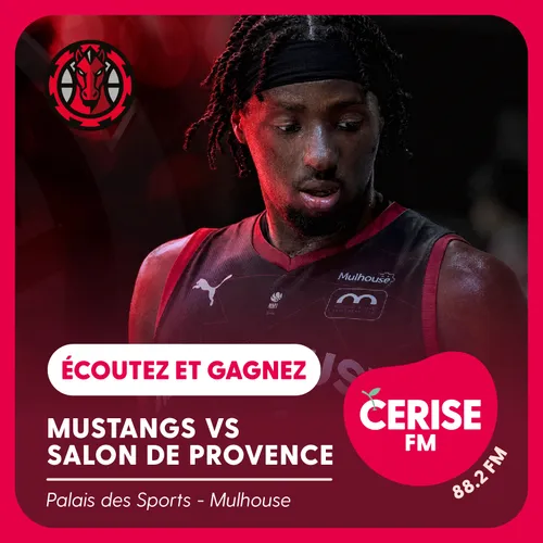 Écoutez Cerise FM et gagnez vos places pour le match Mustangs vs...