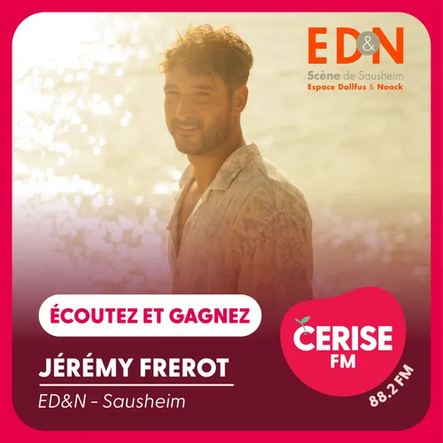 Gagnez vos places pour le concert de Jérémy Frerot