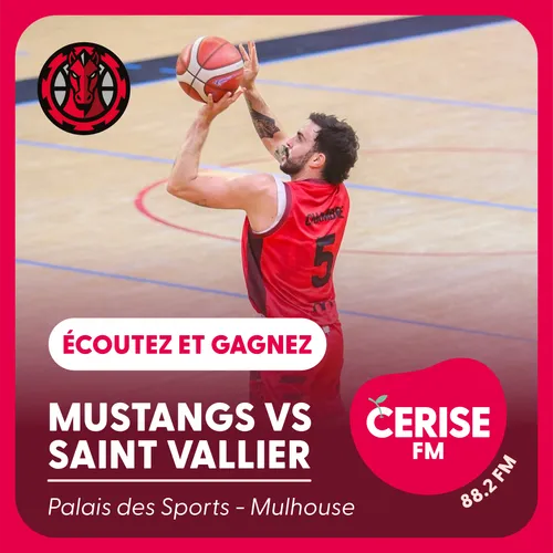 Gagnez vos places pour le match Mustangs vs Saint-Vallier