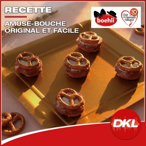 Apéro facile avec les Bretzels Boehli