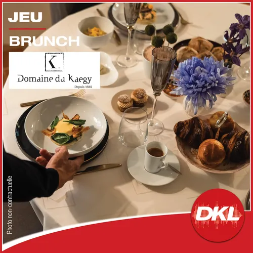 Gagnez un brunch pour 2 au restaurant L'Éphémère du Domaine du Kaegy !