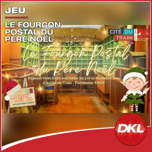 Gagnez vos entrées pour Le Fourgon Postal du Père Noël !