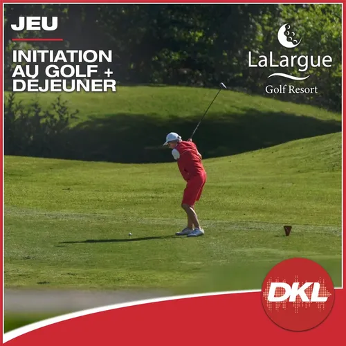 DKL vous offre une journée découverte du golf pour 2 personnes !