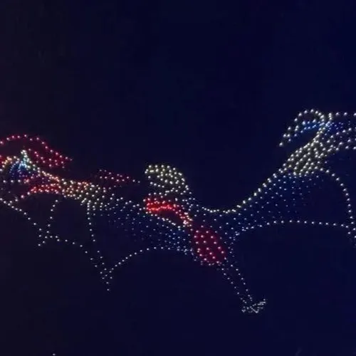 Des spectacles de drones dans le ciel cannois