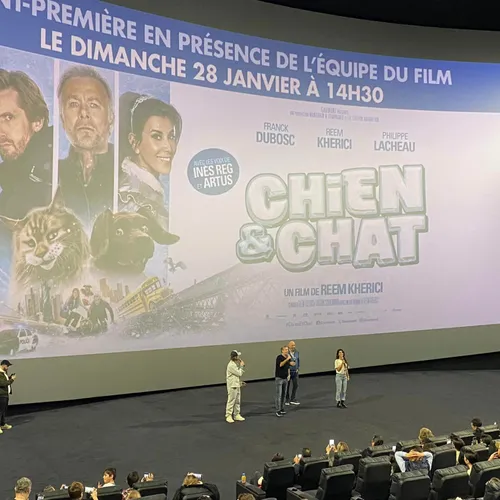29/01/24 : Avant-première du film « chien et chat » au Cinéum