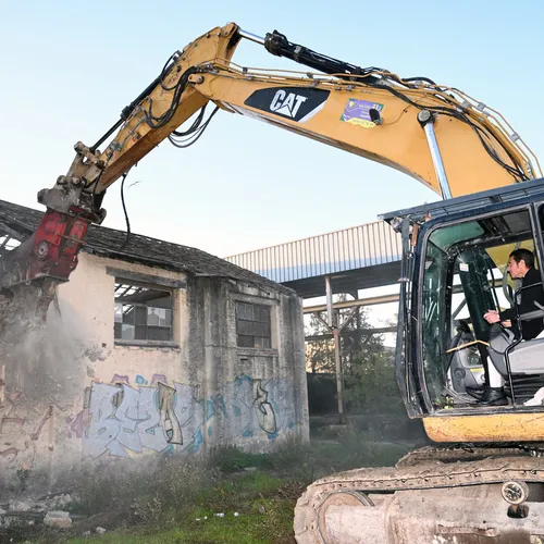 15/11/22 : Démolition de l’ancienne friche industrielle...