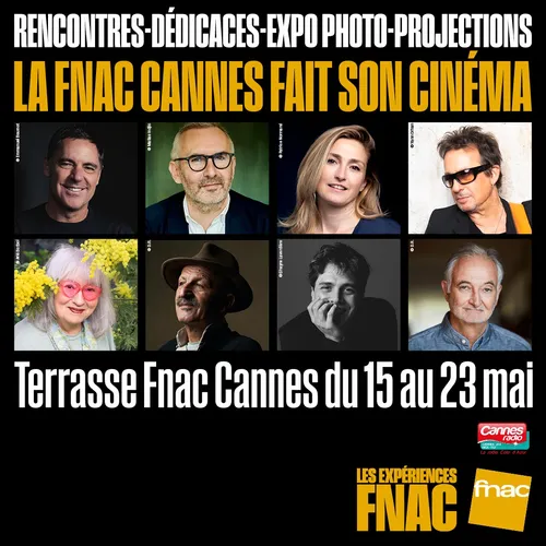 PARTENARIAT CANNES RADIO : LA FNAC CANNES FAIT SON CINEMA
