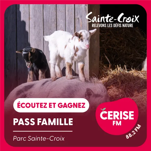 Écoutez Cerise FM et gagnez votre pass famille au Parc animalier de...