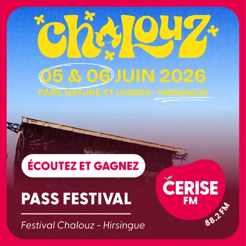 Écoutez Cerise FM et gagnez votre Pass Festival complet pour le...