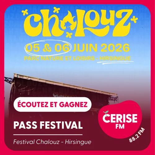 Écoutez Cerise FM et gagnez votre Pass Festival complet pour le...