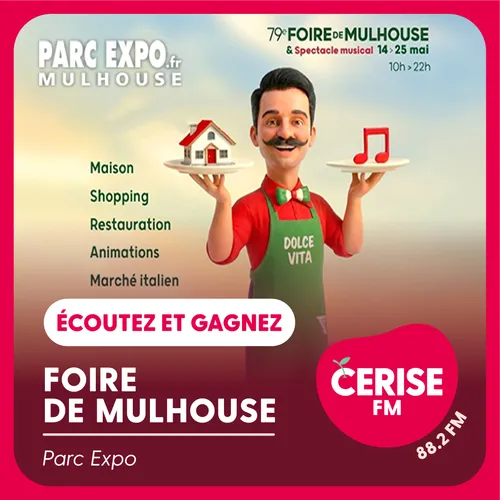 Écoutez Cerise FM et gagnez votre entrée pour les derniers jours de...