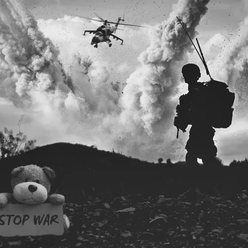 11/04/22 : UKRAINE : Les forces russes ont détruit l'aéroport de...