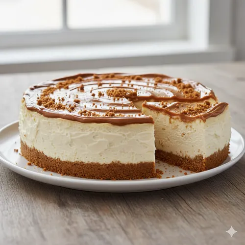  Cheesecake spéculoos sans cuisson