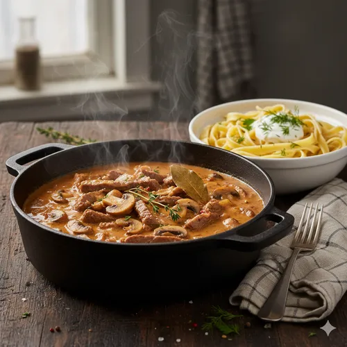  Boeuf Stroganov
