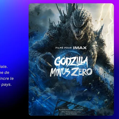 PLACES AVANT-PREMIERE "GODZILLA Imax" AU CINEUM A CANNES